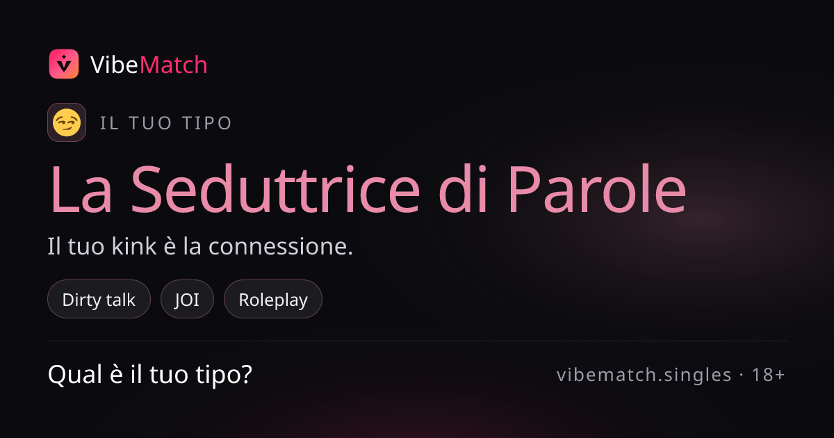 I tuoi 3 migliori match, in diretta ora